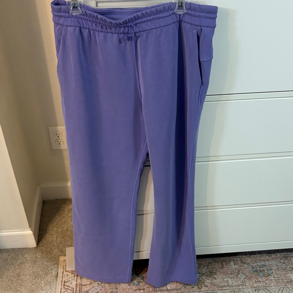 Purple Lululemon Softstream Lounge Pants